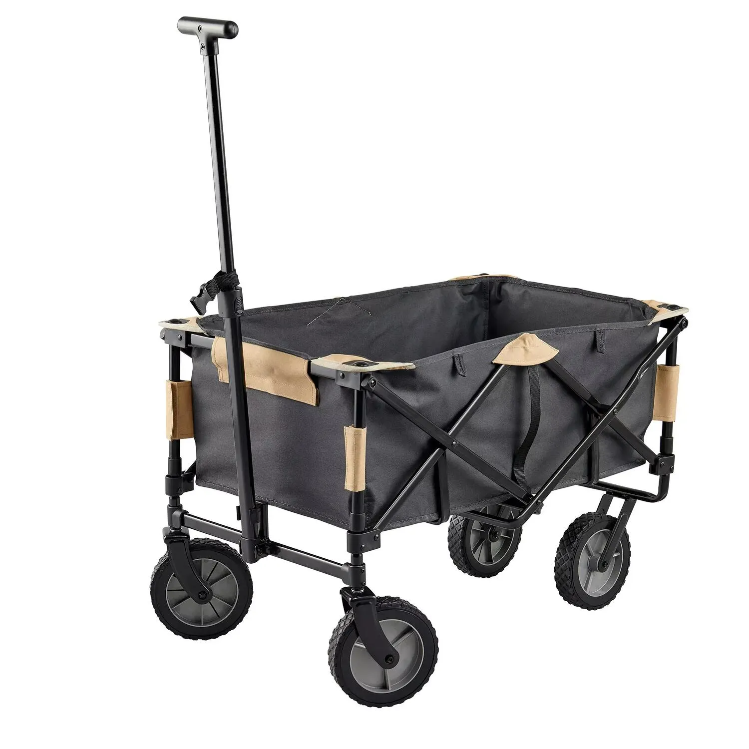 Quechua folding transport trolley for camping gear, 50 kg load, 84.6 L (Decathlon Trolley 342540)