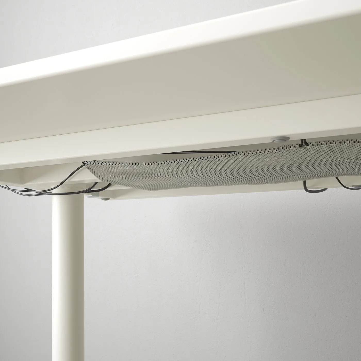 IKEA BEKANT desk 160 x 80 cm, white, manual height adjustable 65 to 85 cm, no motor, photo 4