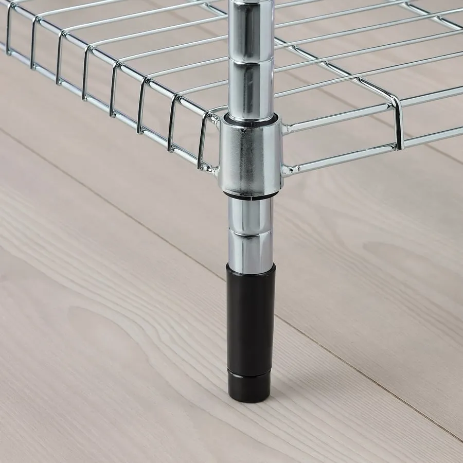 6 Shelving units OMAR Ikea, galvanised, 92x36x94 cm for three levels 188cm high for 6 levels, photo 5